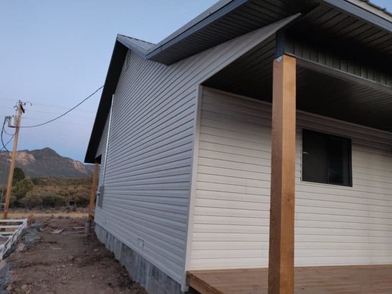 Porch siding
