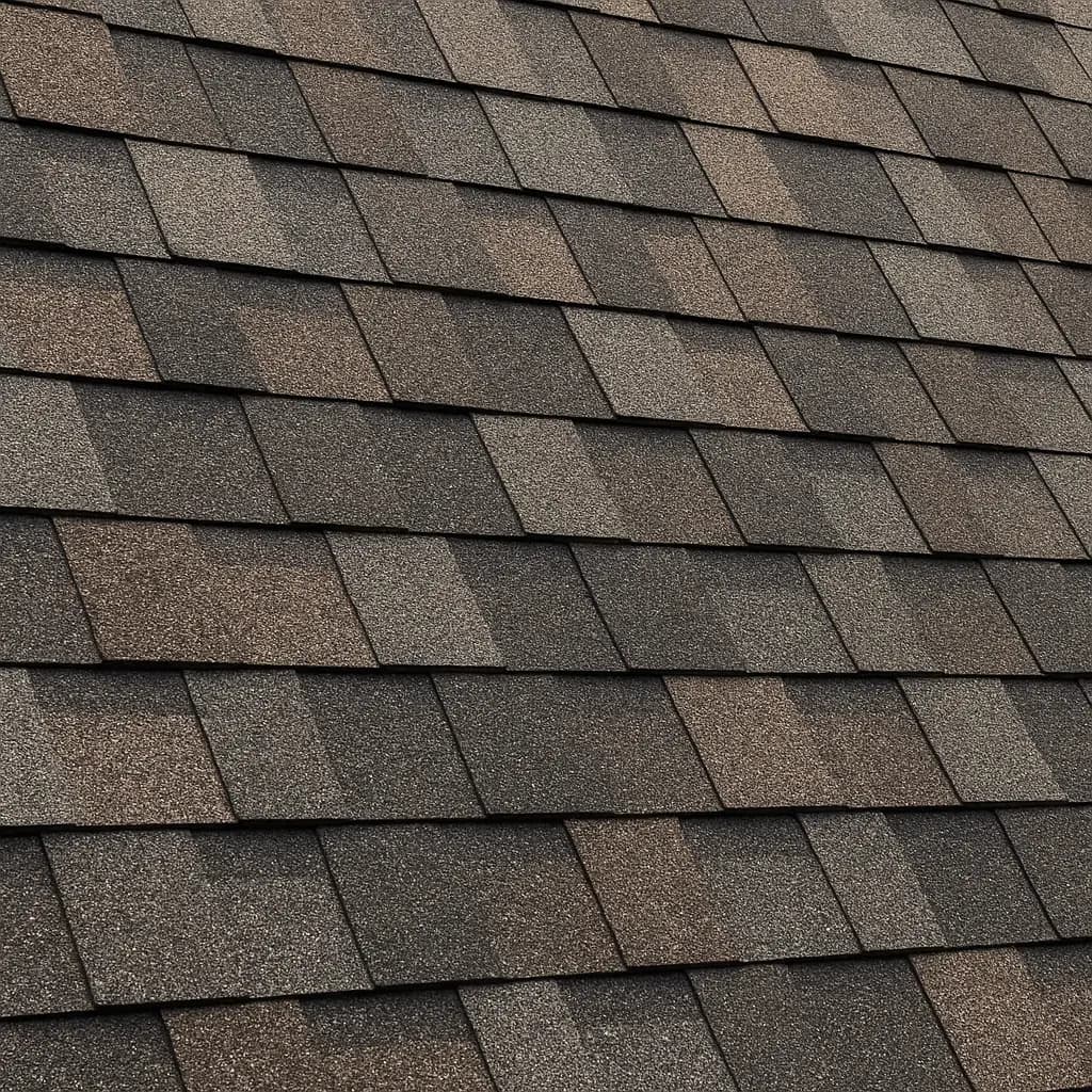 Architectural asphalt shingle roof installed by Zenic Industries in Southern Utah